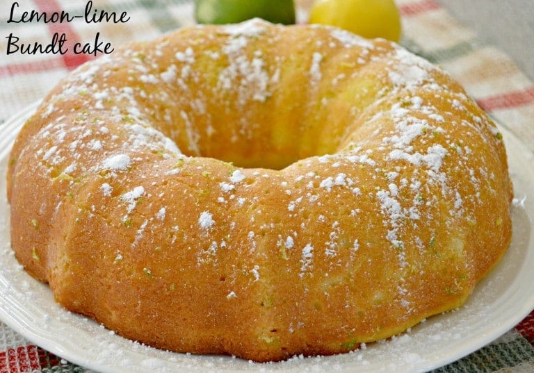 Lemon Lime Bundt Cake - My Latina Table