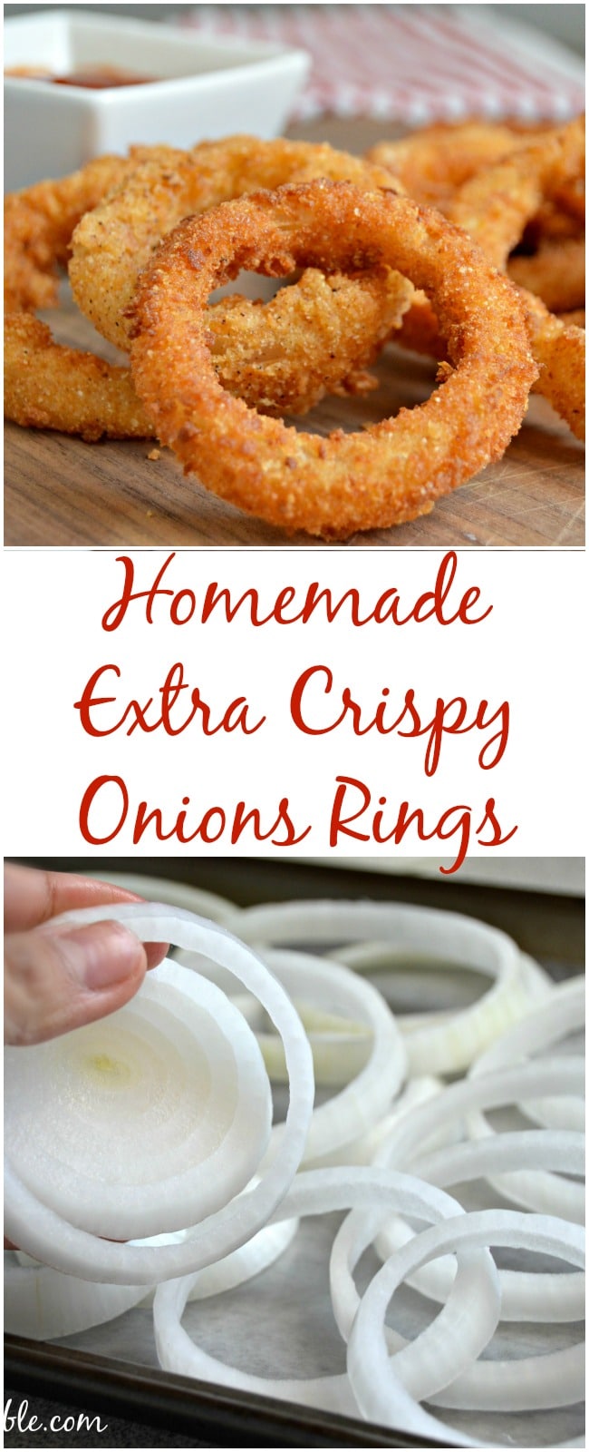 How To Make Perfect, Extra Crispy Homemade Onion Rings