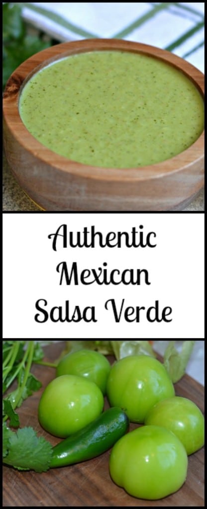 This Salsa Verde is as authentic as it gets! The best part? You can make it in less than 20 minutes and it goes great with anything. 