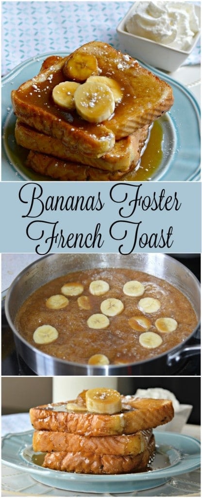 Wait until you try this version of Bananas Foster French Toast! Ever since I tried it for the first time last year, I have been obsessed. It is easy to make, and perfect for breakfast in bed!
