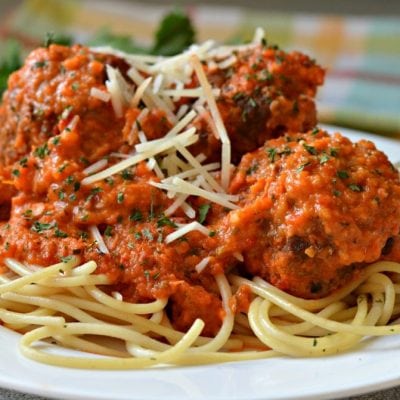 The Best Spaghetti and Meatballs - My Latina Table