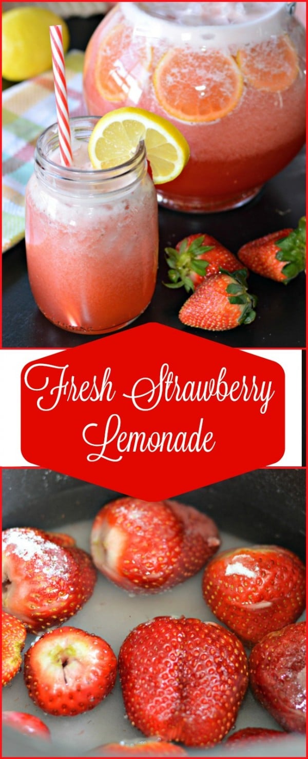 The Best Made-From-Scratch Strawberry Lemonade - My Latina Table