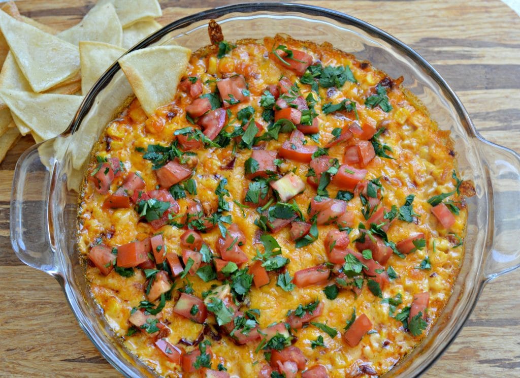 Bacon Cheddar Chipotle Corn Dip Ready to eat