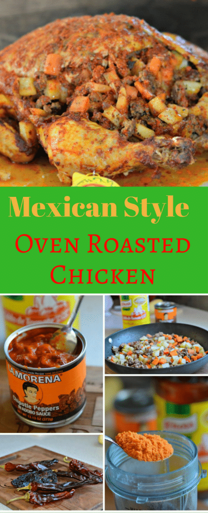 Mexican Style Oven Roasted Chicken