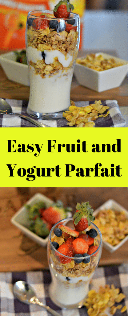 These Easy Fruit and Yogurt Parfaits are so delicious and are a perfect way to start your day and year. 