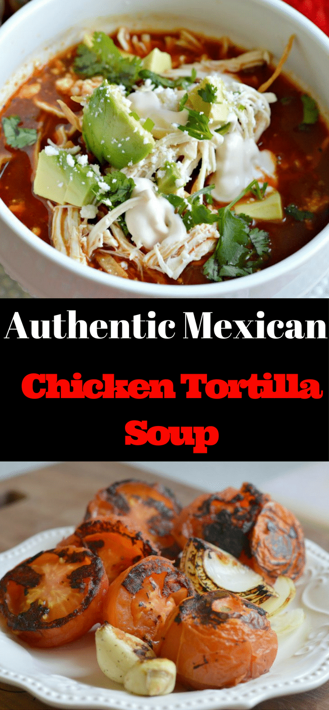 Authentic Mexican Chicken Tortilla Soup Recipe Easy