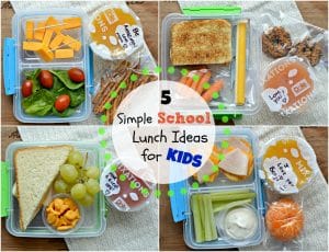 Five Simple School Lunch Ideas for Kids - My Latina Table
