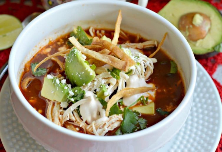 Authentic Mexican Chicken Tortilla Soup | Recipe Cart