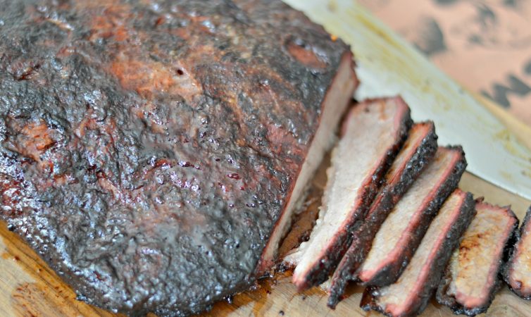 Smoked Pellet Grill Brisket - Smoked BBQ Source