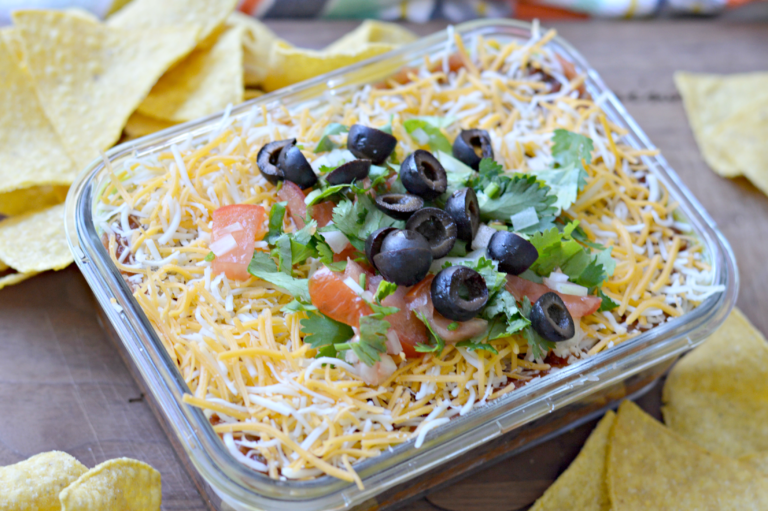 The Best Tex-Mex 7 Layer Dip Recipe - My Latina Table