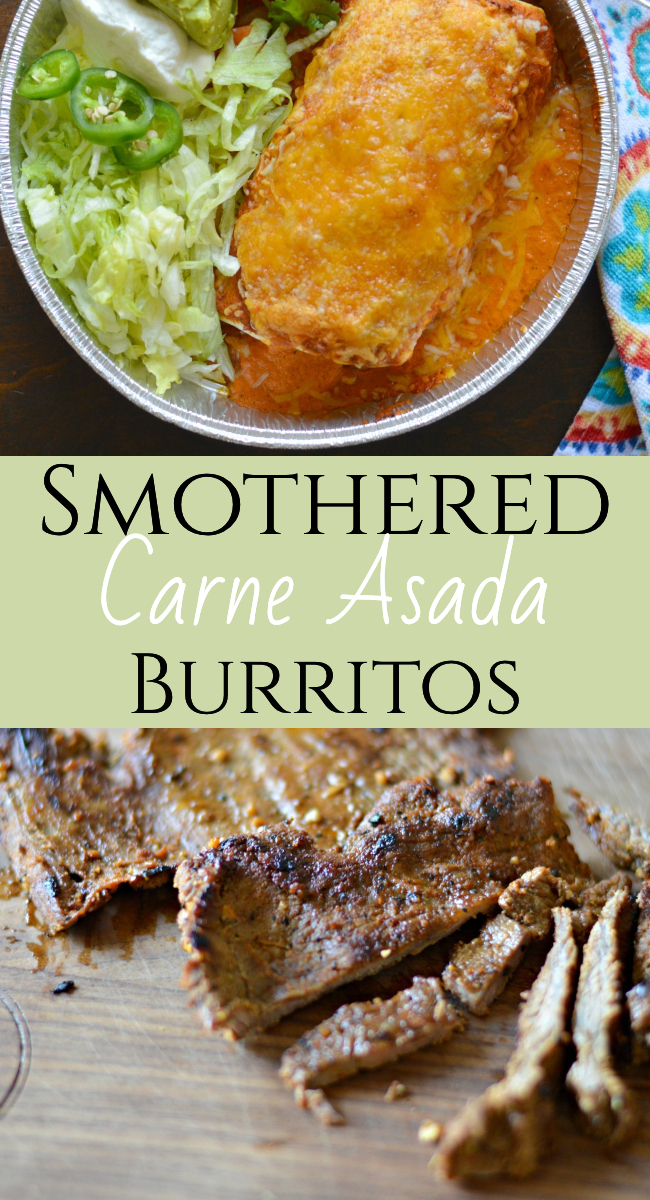 The Best Smothered Carne Asada Burritos Recipe