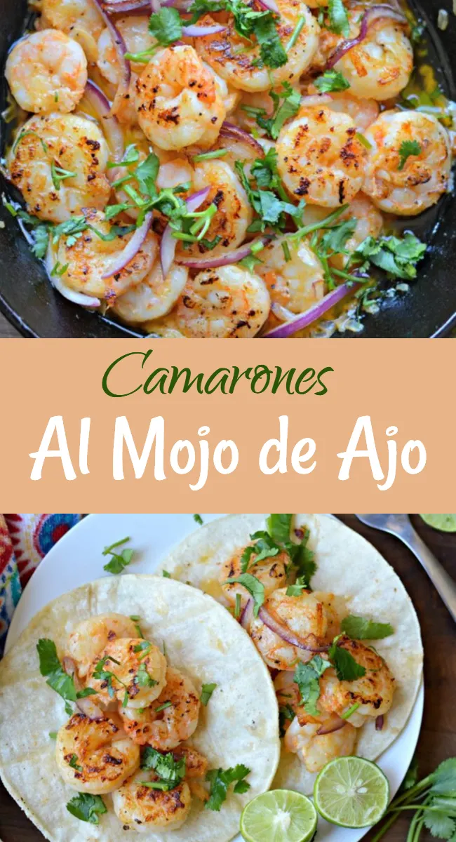 Como preparar Camarones al mojo de ajo - My Latina Table
