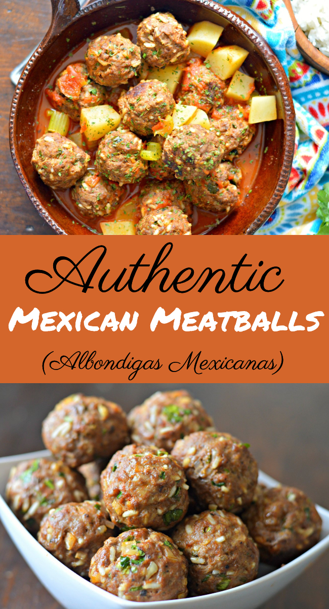 Authentic Mexican Meatballs Recipe (Albondigas Mexicanas)