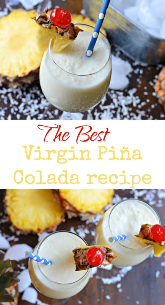 The Best Virgin Piña Colada Recipe (Piñada) - My Latina Table