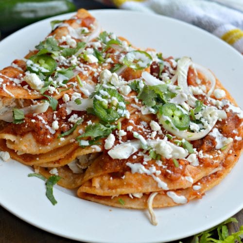Entomatadas Mexicanas de Pollo - My Latina Table