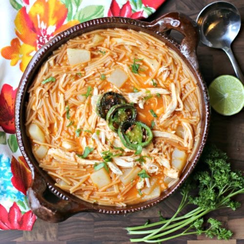 Authentic Mexican Sopa De Fideo Recipe - My Latina Table