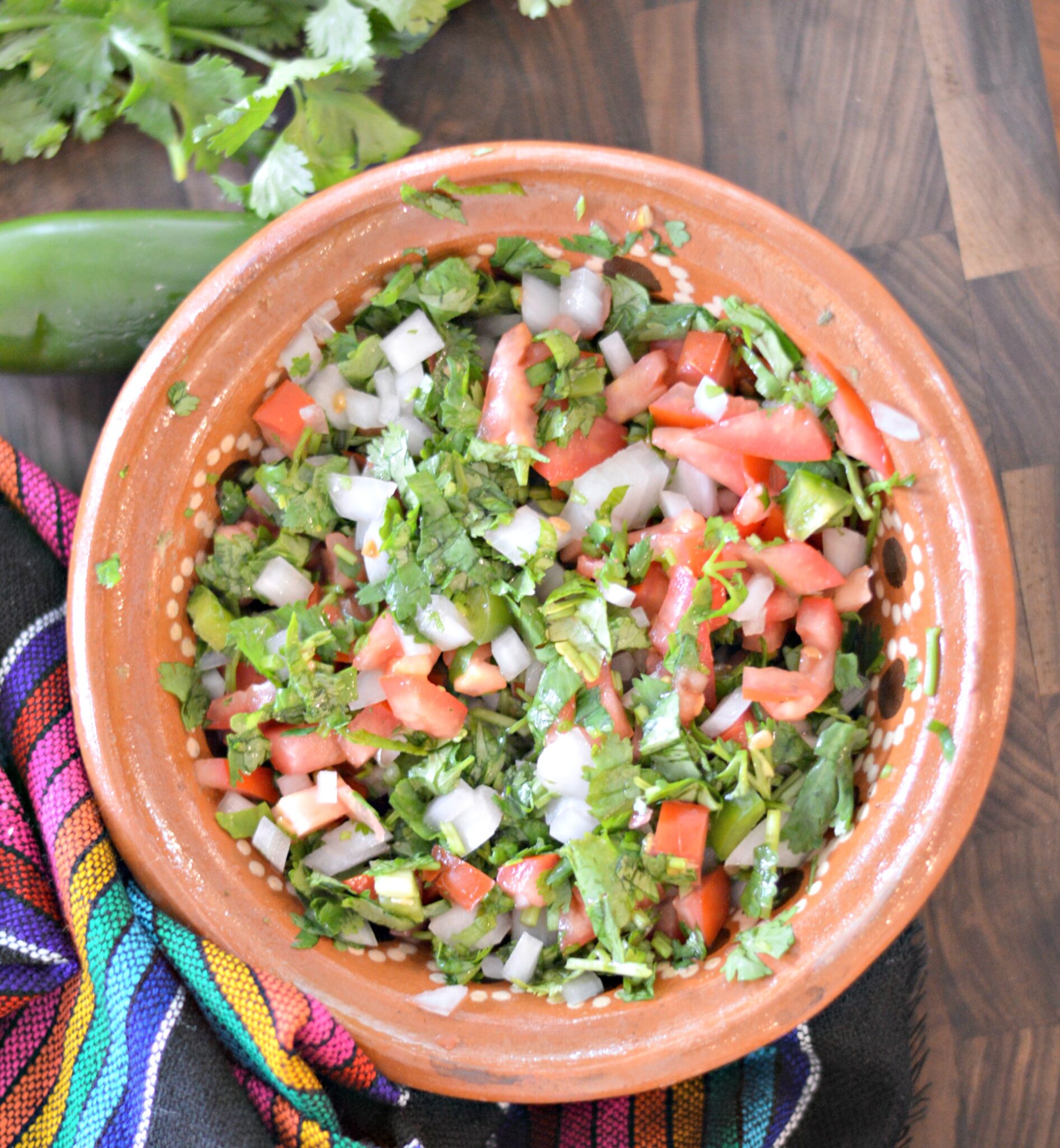 How to Make Authentic Pico De Gallo My Latina Table