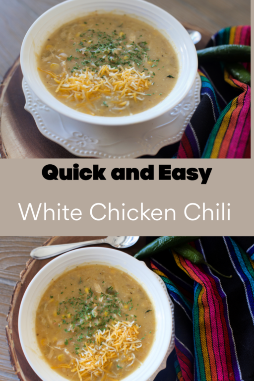 Quick and Easy White Chicken Chili Recipe - My Latina Table