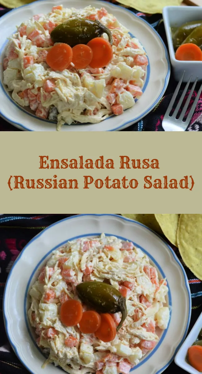 Russian Salad (Ensalada Rusa) - The Cookware Geek